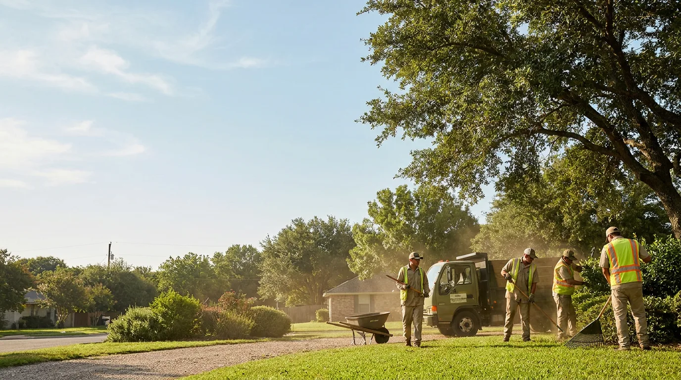 Landscaping in Huffman, TX near me